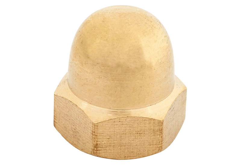 Παξιμάδι με Καπάκι LUX HEX 13 ΦM8mm Χρυσό 8τμχ