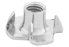 Παξιμάδι Χωνευτό LUX 0 Φ8x11mm Ασημί 8τμχ