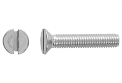 Βίδα LUX Φρεζάτη SL ΦM3x10mm Ασημί 100τμχ