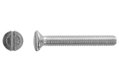 Βίδα LUX Φρεζάτη SL ΦM5x10mm Ασημί 100τμχ