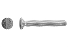 Βίδα LUX Φρεζάτη SL ΦM4x20mm Ασημί 100τμχ