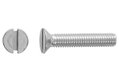 Βίδα LUX Φρεζάτη SL ΦM5x30mm Ασημί 100τμχ