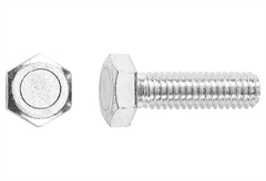 Τρυπανόβιδα LUX HEX ΦM6x16mm Ασημί 100τμχ