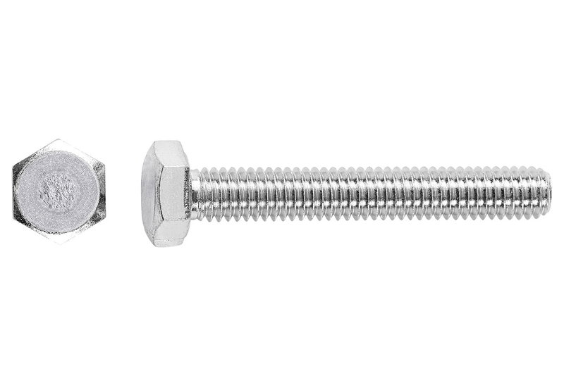 Μηχανόβιδα LUX HEX ΦM8x50mm Ασημί 50τμχ