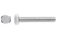 Μηχανόβιδα LUX HEX ΦM6x50mm Ασημί 100τμχ