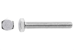 Μηχανόβιδα LUX HEX ΦM10x30mm Ασημί 50τμχ