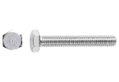 Μηχανόβιδα LUX HEX ΦM10x50mm Ασημί 50τμχ