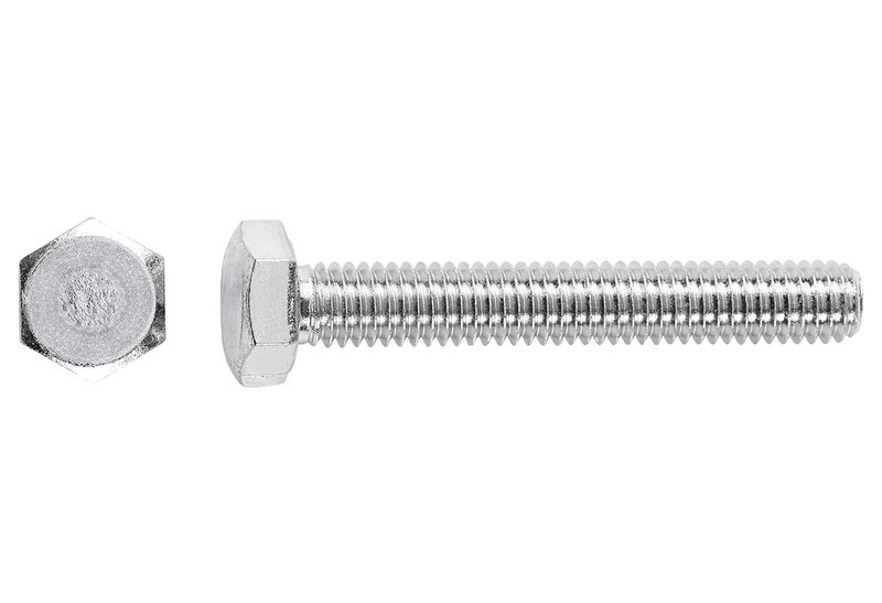 Μηχανόβιδα LUX HEX ΦM10x50mm Ασημί 50τμχ