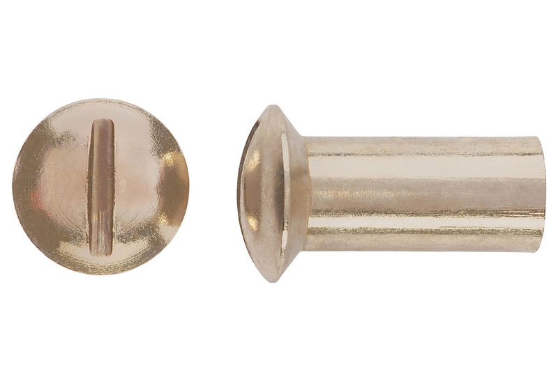 Παξιμάδι Σύνδεσης LUX HEX ΦM5x15mm Μπρονζέ 8τμχ