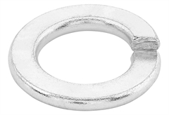 Ροδέλα Γκρόβερ LUX Φ10mm Ασημί 8τμχ