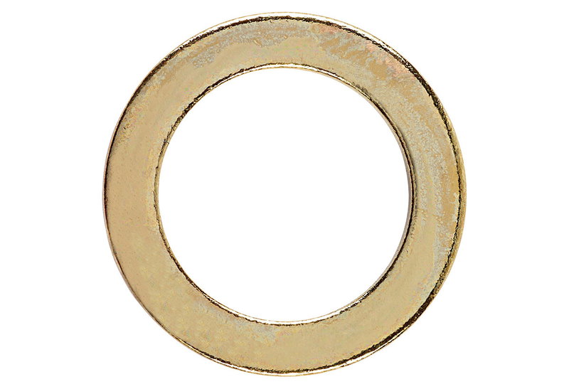 Ροδέλα LUX Φ13mm Χρυσό 12τμχ