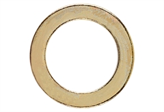 Ροδέλα LUX Φ12mm Χρυσό 12τμχ