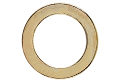 Ροδέλα LUX Φ10mm Χρυσό 12τμχ