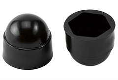 Καπάκι LUX Φ8mm Μαύρο 8τμχ