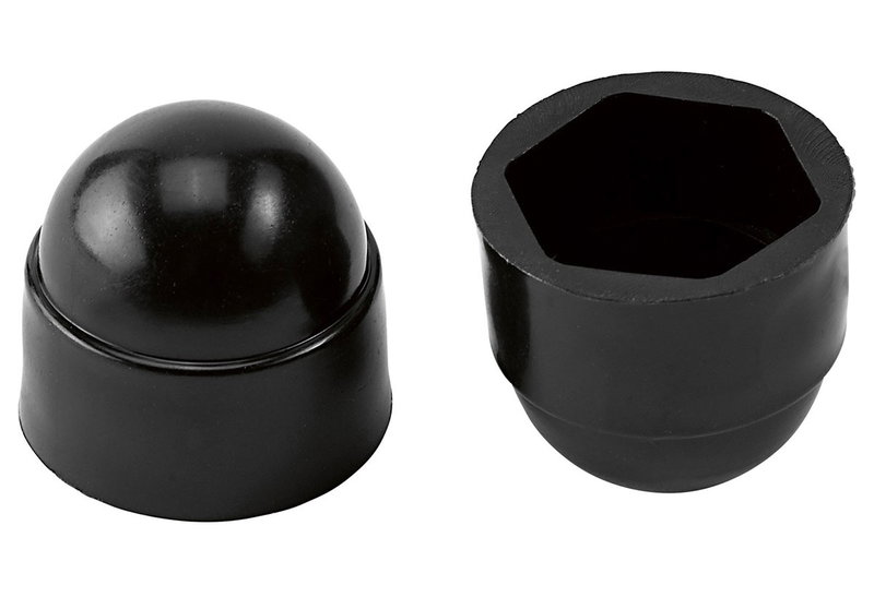 Καπάκι LUX Φ6mm Μαύρο 8τμχ