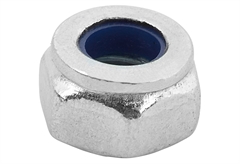 Παξιμάδι Ασφαλείας LUX HEX 7 ΦM4mm Ασημί 100τμχ