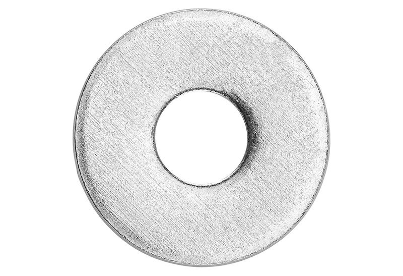 Ροδέλα LUX Φ15x44mm Ασημί 50τμχ