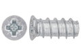 Βίδα Επίπλου LUX PZ 2 Φ6x14mm Ασημί 20τμχ