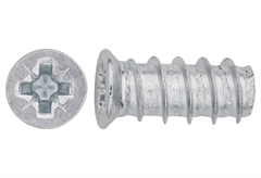 Βίδα Επίπλου LUX PZ 2 Φ6X13mm Ασημί 20τμχ