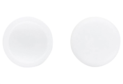Καπάκι LUX Φ12mm Λευκό 8τμχ