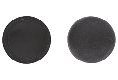 Καπάκι LUX Φ12mm Μαύρο 8τμχ