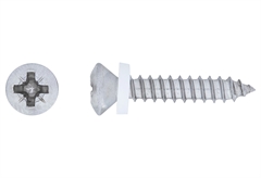 Βίδα Παραθύρων LUX Φρεζάτη με Ψωμάκι PZ 2 Φ3.9x16mm Ασημί 10τμχ