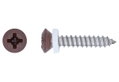 Βίδα Παραθύρων LUX Φρεζάτη με Ψωμάκι PZ 2 Φ3.9x16mm Μπρονζέ 10τμχ