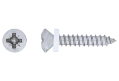 Βίδα Παραθύρων LUX Φρεζάτη με Ψωμάκι PZ 2 Φ3.9x19mm Ασημί 10τμχ