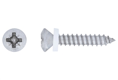 Βίδα Παραθύρων LUX Φρεζάτη με Ψωμάκι PZ 2 Φ3.9x22mm Ασημί 10τμχ