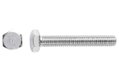 Ξυλόβιδα Επίπλου LUX Φρεζάτη PZ Φ4x20mm Ασημί 30τμχ