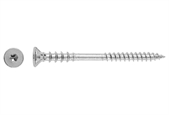 Βίδα Ρύθμισης Βάθους LUX Φρεζάτη TX 25 Φ6x80mm Ασημί 50τμχ