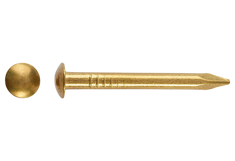 Καρφιά LUX 0 Φ1.8x20mm Χρυσό 100τμχ