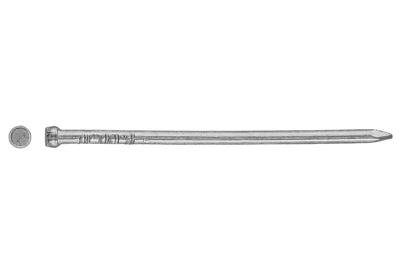 Καρφιά LUX 0 Φ1.4x25mm Ασημί 100τμχ