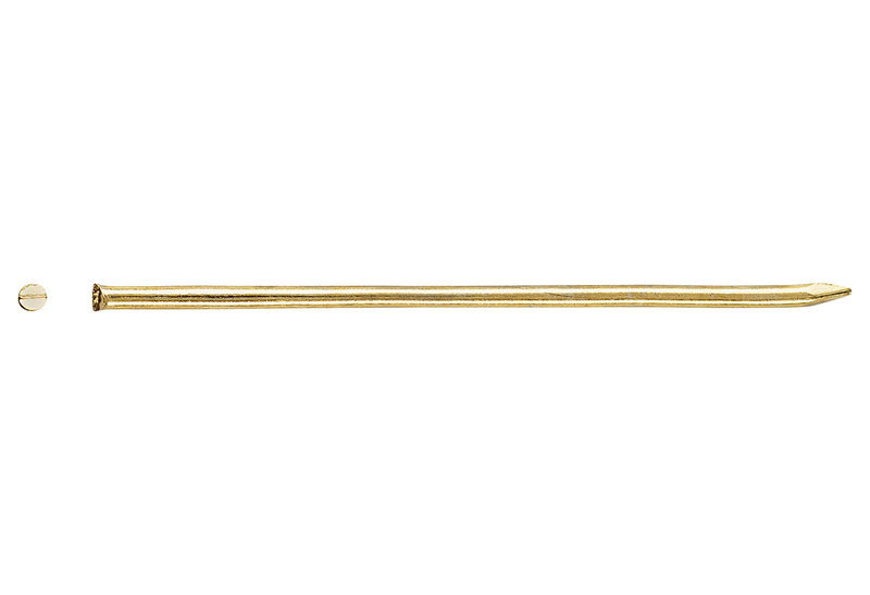 Καρφιά LUX 0 Φ0.9x32mm Χρυσό 100τμχ