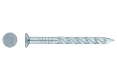 Καρφί Στριφτό LUX 0 Φ3.5x40mm Ασημί 20τμχ