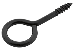 Βιδοθηλιά LUX 0 Φ5x40mm Μαύρο 2τμχ