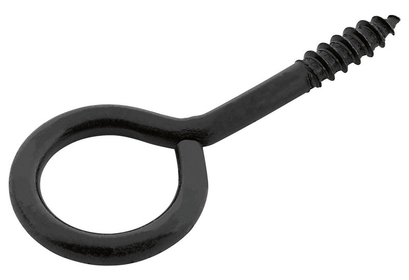 Βιδοθηλιά LUX 0 Φ5x40mm Μαύρο 2τμχ