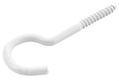 Γαντζοθηλιά LUX Φ4.4x50mm Λευκό 6τμχ