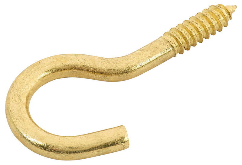 Βίδα Γάντζος LUX 0 Φ5.2x60mm Χρυσό 4τμχ