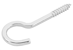 Γαντζοθηλιά LUX Φ5.2x80mm Ασημί 2τμχ