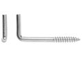 Στραβόβιδα LUX 0 Φ2x20mm Ασημί 8τμχ