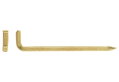 Βιδογωνία LUX Φ2x20mm Χρυσό 20τμχ