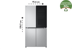 LG GMV960MBDE Ψυγείο Ντουλάπα