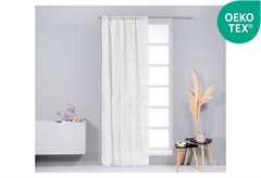 Κουρτίνα Pierre Cardin Lucatiel 270x140cm Λευκή με Τρέσα