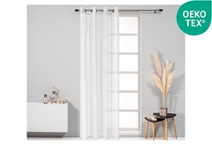 Κουρτίνα Pierre Cardin Miquela 260x140cm Λευκή με Τρουκς