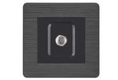 Πρίζα TV F Connector IlluminON Selena Γραφίτης