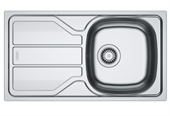 Franke Flash 611 Νεροχύτης 78x43.5cm Inox