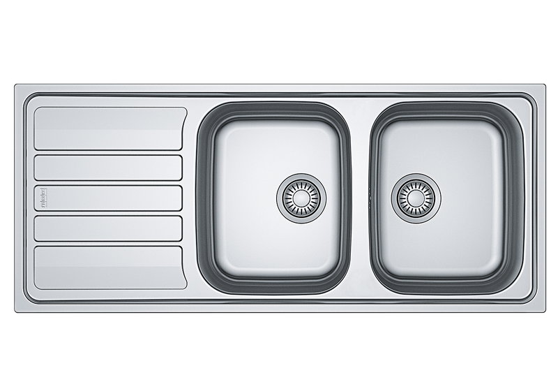 Franke Flash 621 Νεροχύτης 116x50cm Inox
