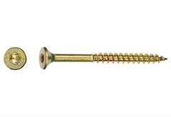 Νοβοπανόβιδα LUX Φρεζάτη TX 10 Φ3.5x50mm Χρυσό 20τμχ