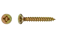 Νοβοπανόβιδα LUX Φρεζάτη PZ 2 Φ4x25mm Χρυσό 25τμχ